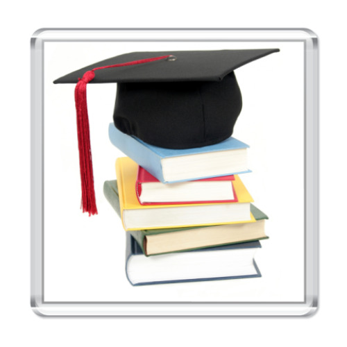 Магнит с принтом  СТУДЕНТ