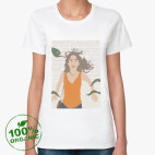 Женская футболка органик