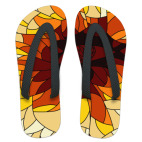 Витраж пламя