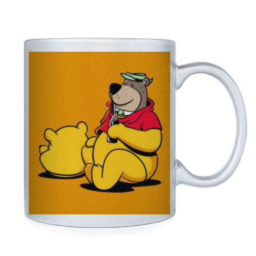 Кружка с принтом 'Вини Пух'