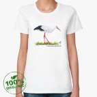 Женская футболка органик