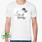 Мужская футболка органик