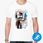 Мужская спортивная футболка