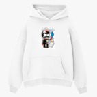 Толстовка худи оверсайз