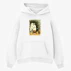 Толстовка худи оверсайз