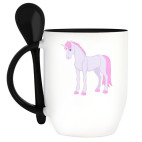 Кружка с ложкой