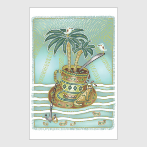 Постер с принтом Восток