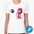 Женская спортивная футболка