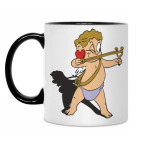 Кружка двухцветная