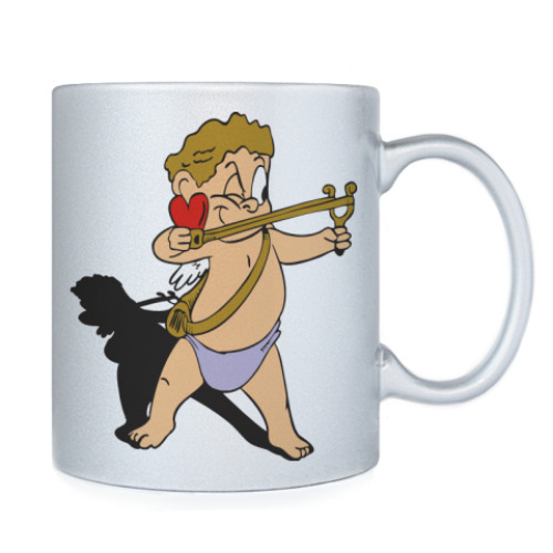 Кружка с принтом Амур