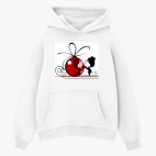 Толстовка худи оверсайз