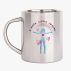 Кружка металлическая