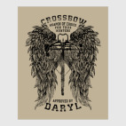 Постер 60 х 75 см The Walking Dead Daryl Dixon