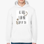 Толстовка худи Чашка чая