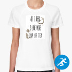 Женская спортивная футболка