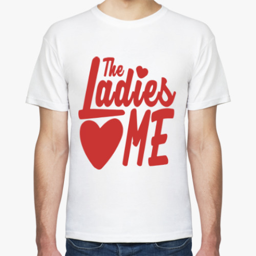Футболка с принтом Дамы любят меня