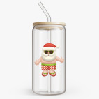 Банка с бамбуковой крышкой