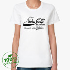 Женская футболка органик