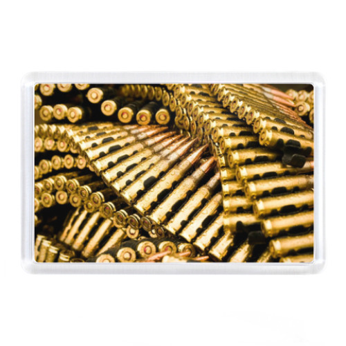 Магнит с принтом  'Пулеметная лента'