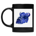 Кружка цветная UV-DTF