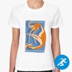 Женская спортивная футболка