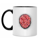 Кружка двухцветная