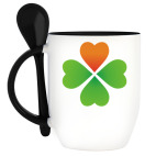 Кружка с ложкой