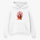 Толстовка худи оверсайз