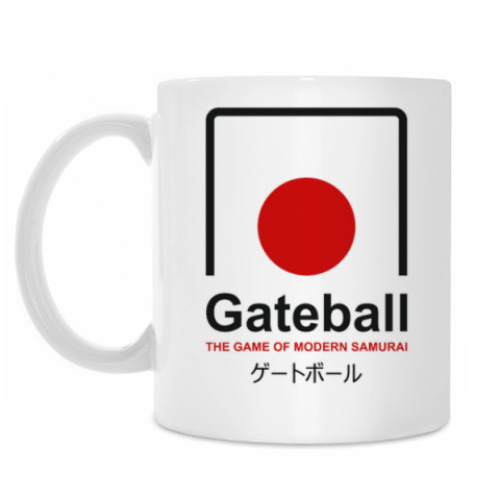 Кружка с принтом Gateball -Гейтбол