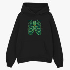 Толстовка худи оверсайз