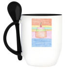 Кружка с ложкой