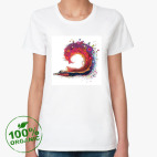 Женская футболка органик