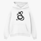 Толстовка худи оверсайз