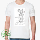 Мужская футболка органик