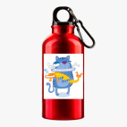 Металлическая бутылка 400 мл UV-DTF