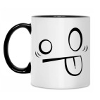 Кружка двухцветная