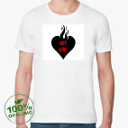 Мужская футболка органик