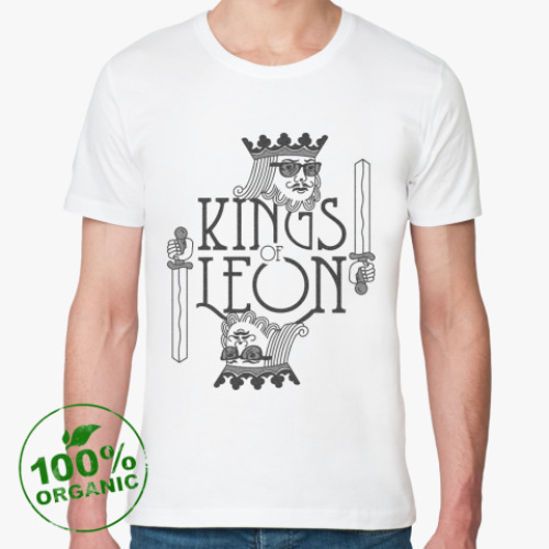 Футболка из органик-хлопка с принтом Kings of Leon