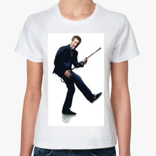 Классическая футболка с принтом House