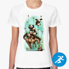 Женская спортивная футболка