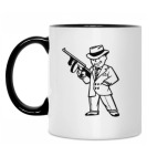 Кружка двухцветная