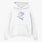 Толстовка худи оверсайз