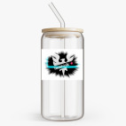 Банка с бамбуковой крышкой