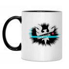 Кружка двухцветная