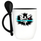 Кружка с ложкой