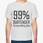 Классическая футболка Бармен