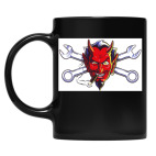 Кружка цветная UV-DTF