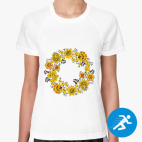 Женская спортивная футболка