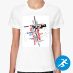 Женская спортивная футболка