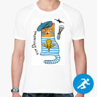 Мужская спортивная футболка